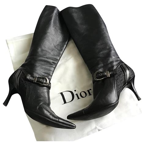 dior platform boots